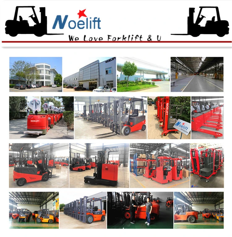 Walk-Behind Electric Stacker 2000kg with Paper Roll Clamp