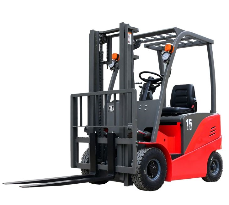 1.5 ton 4 Wheel Counter Balance Electric Forklift